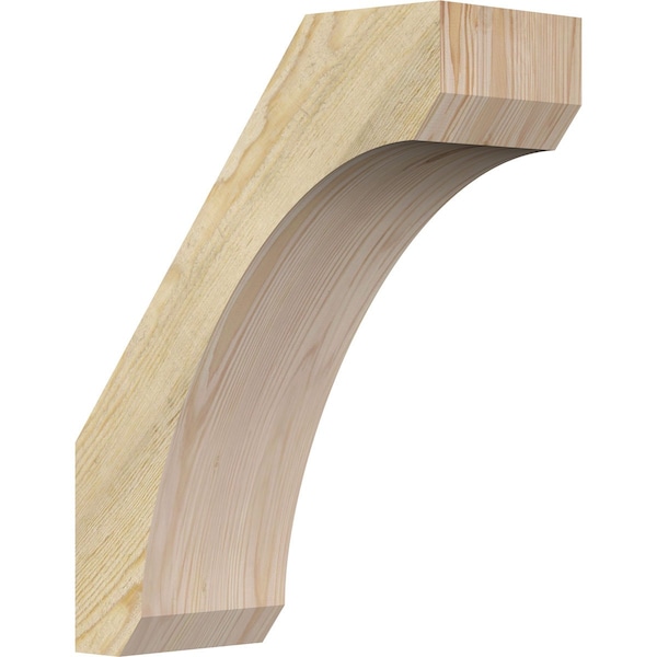 Ekena Millwork 6"W x 14"D x 18"H Legacy Rough Sawn Knee Brace, Douglas Fir BRC06X14X18LEC00RDF - main